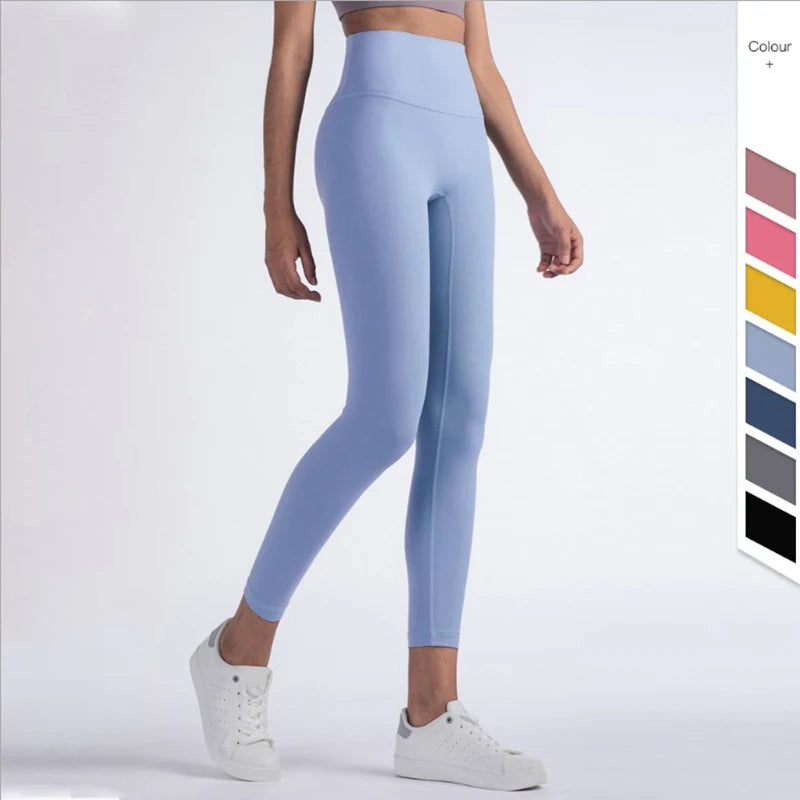 Women's Full-Length Fitness Leggings - 19 Colors, Comfortable Running and Yoga Pants