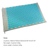 Acupuncture Massage Yoga Spike Mat with Pillow