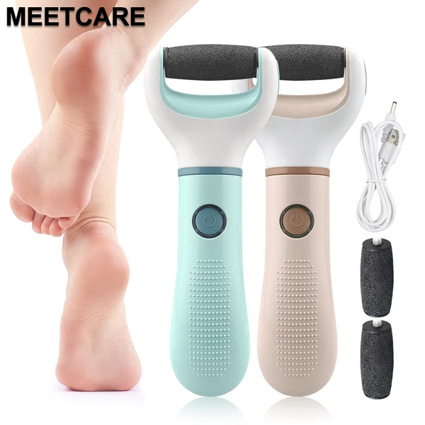 Wireless Electric Foot Grinder - Callus Remover & Dead Skin Exfoliator