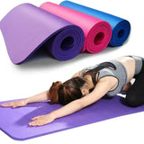 Premium 6mm Thick Non-Slip Yoga Mat for Women & Men - Extra Cushion, Eco-Friendly, Multi-Color Options