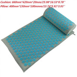 Acupuncture Massage Yoga Spike Mat with Pillow