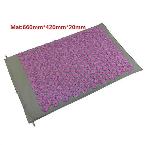 Acupuncture Massage Yoga Spike Mat with Pillow